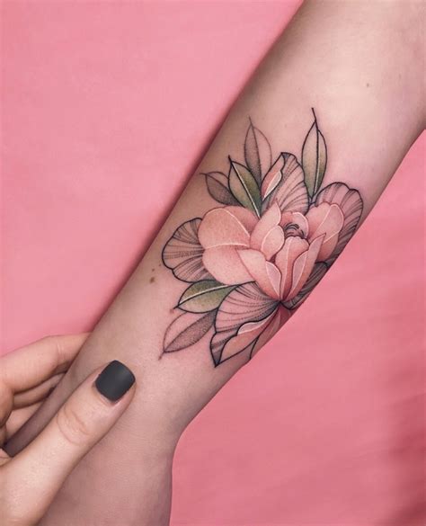 tatuaje flor jazmin